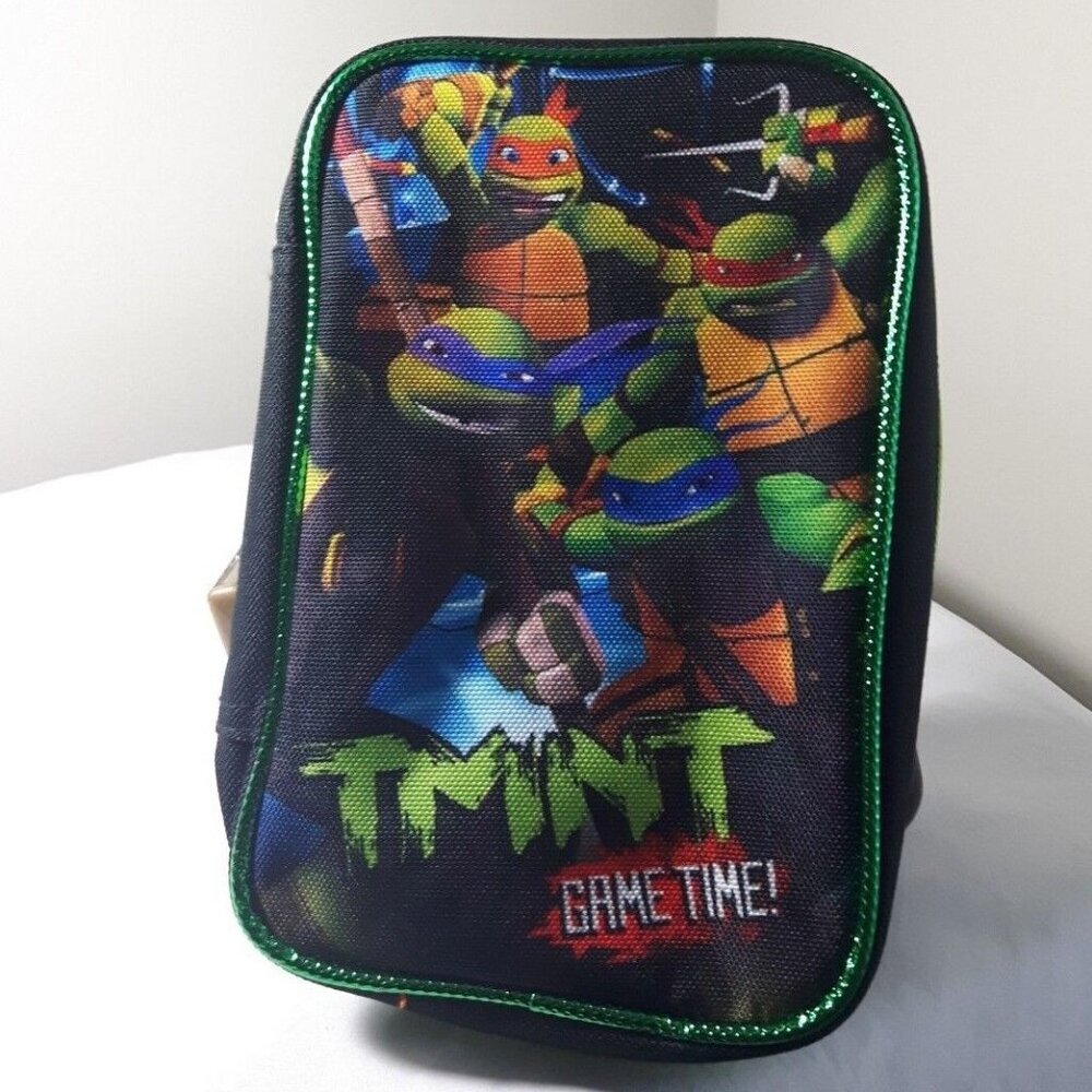 Teenage Mutant Ninja Turtles TMNT GAME TIME case zip carry pouch accessories bag